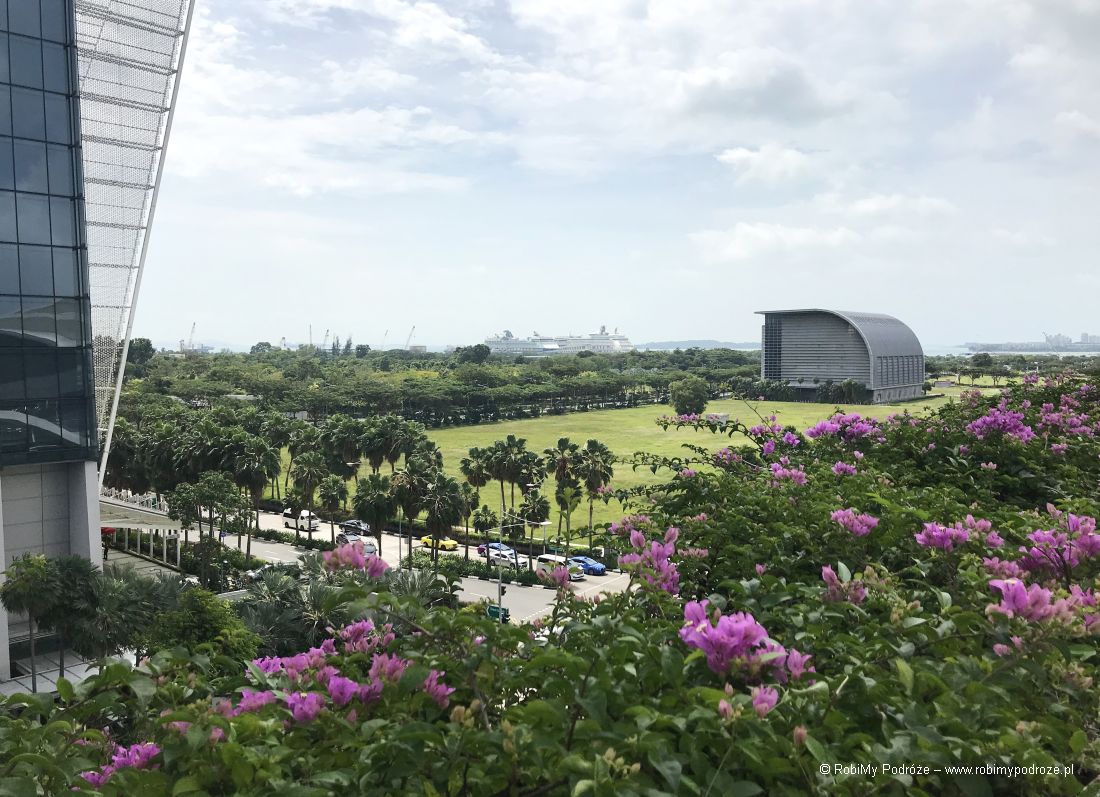 Singapur - widok na zatokę