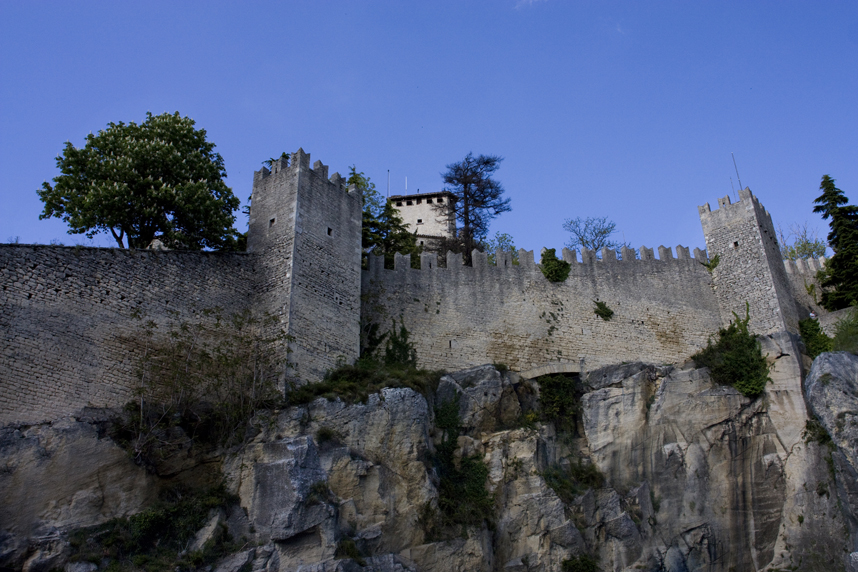 zamek w San Marino