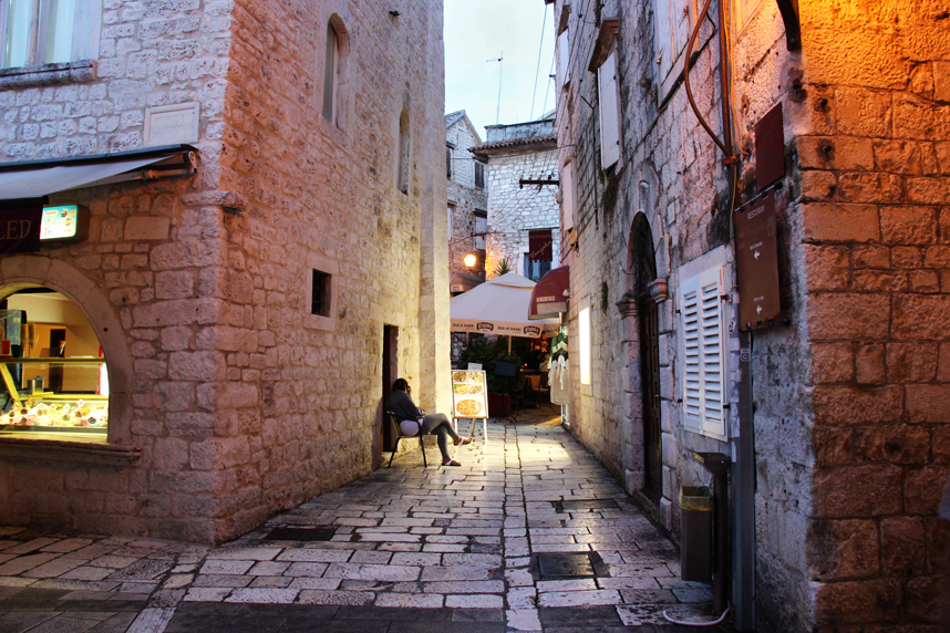 ulica w Trogirze