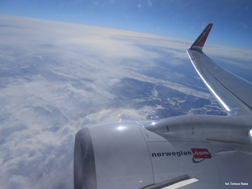 samolot Norwegian