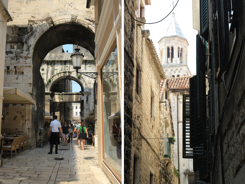 uliczka Split