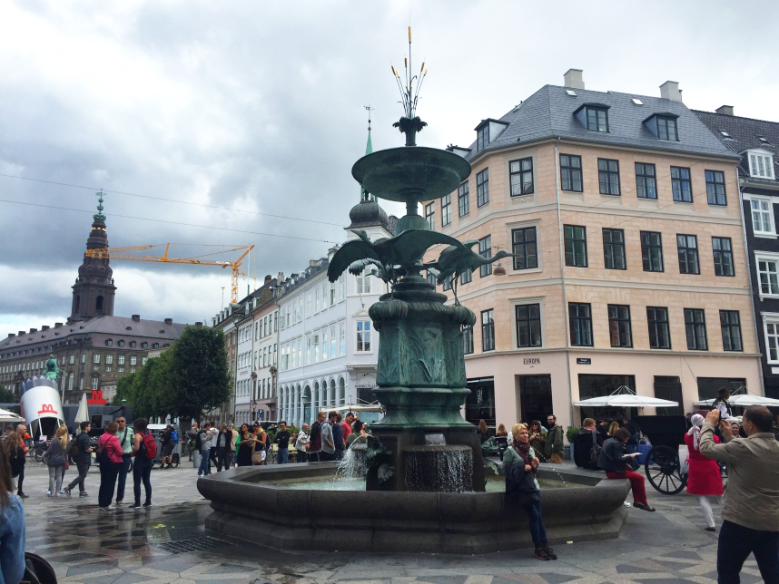 Fontanna Bocianów w Kopenhadze