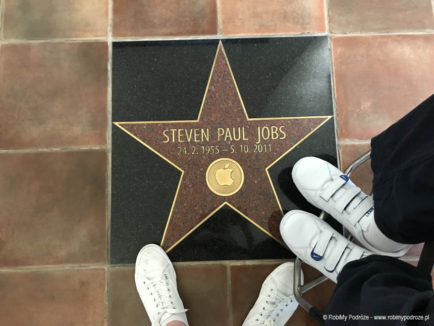 gwiazda Stevena Jobsa w Pradze