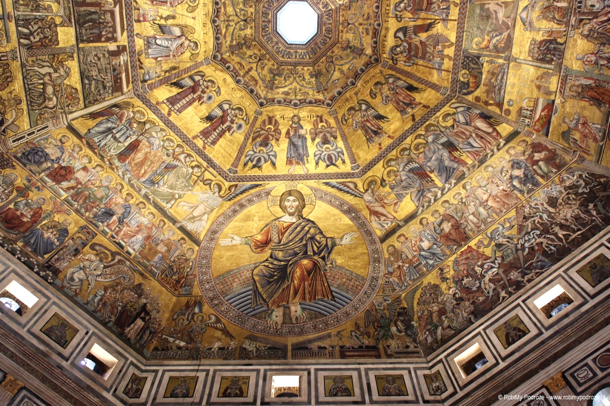 mozaika w baptysterium we Florencji