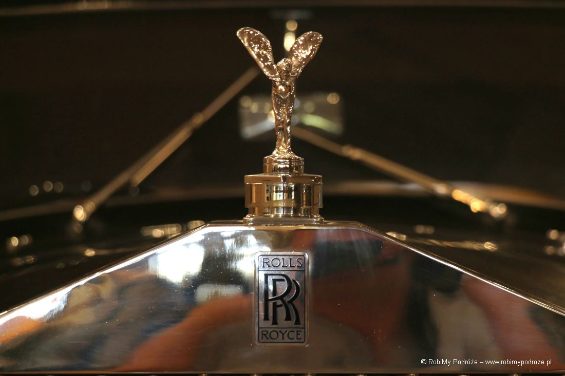 garaż Księcia Monako Rolls Royce