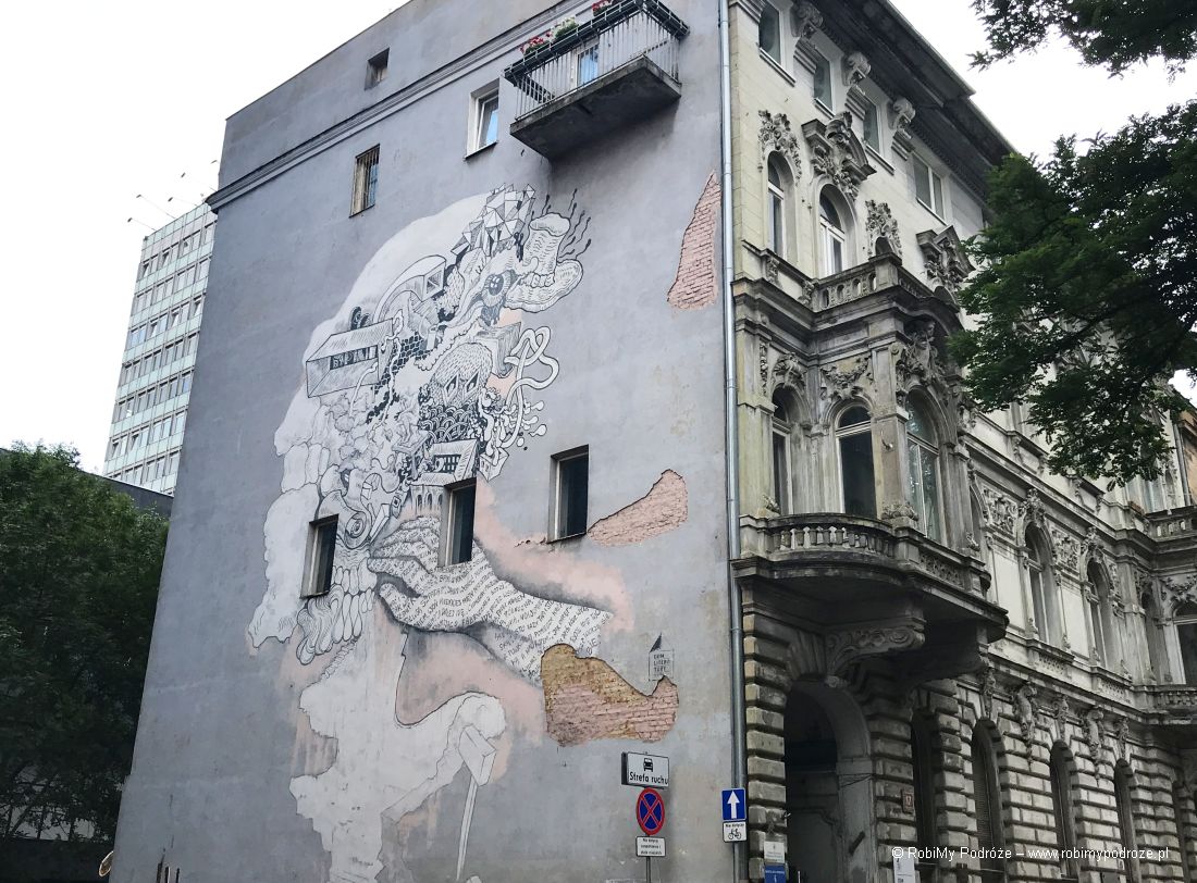 Łódzkie murale - Julian Tuwim