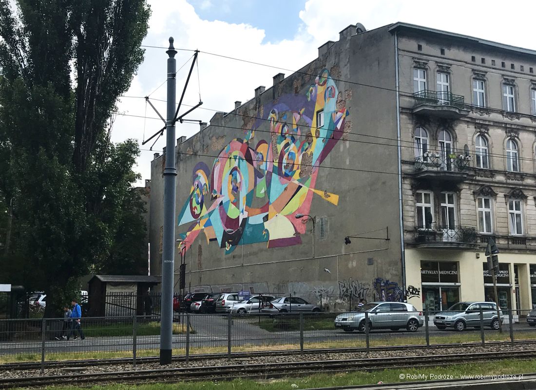 Łódzkie murale - filmowa Łódź