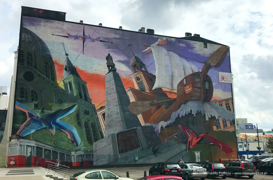 Łódzkie murale - Łódź