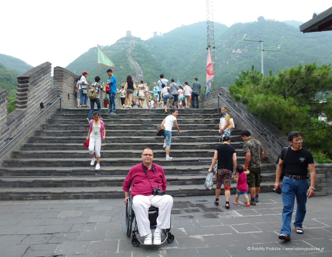 Pekin dla niepełnosprawnych - Wielki Mur Chiński