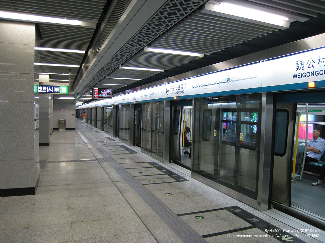 metro w Pekinie