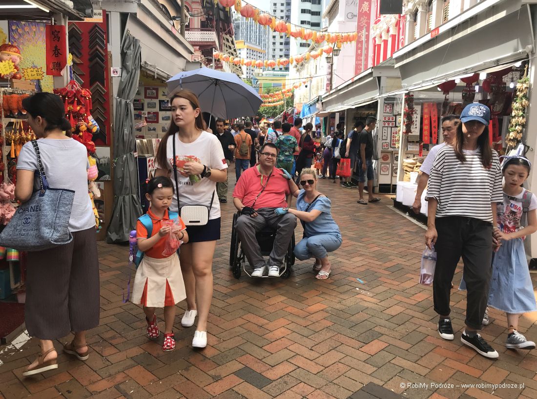 Chinatown w Singapurze