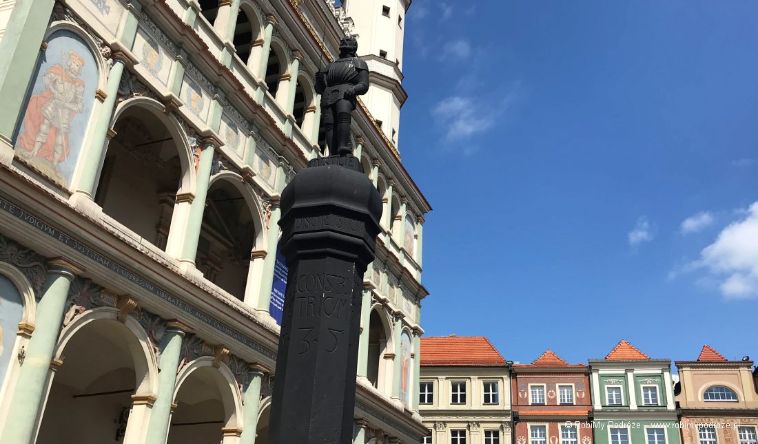 pręgierz na Starym Rynku w Poznaniu