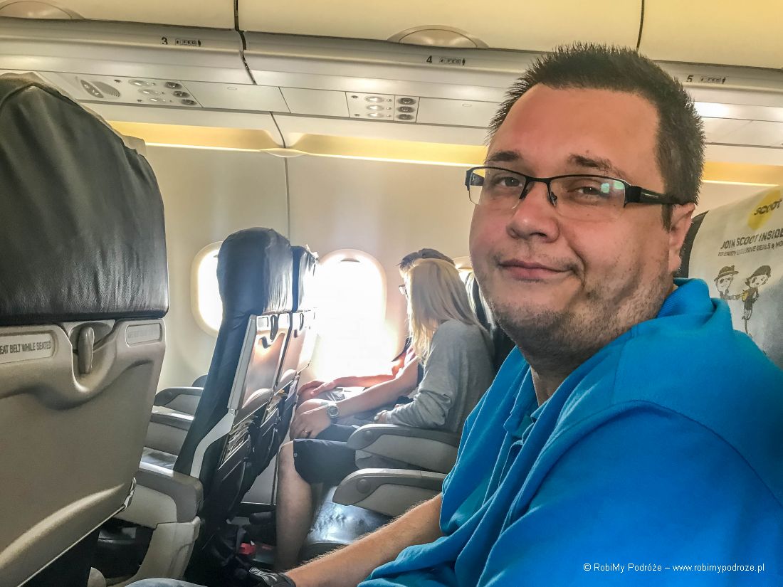 podróż do Tajlandii – samolot
