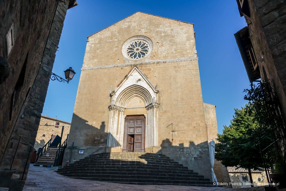 Kościół św Leonarda i Krzysztofa w Monticchiello