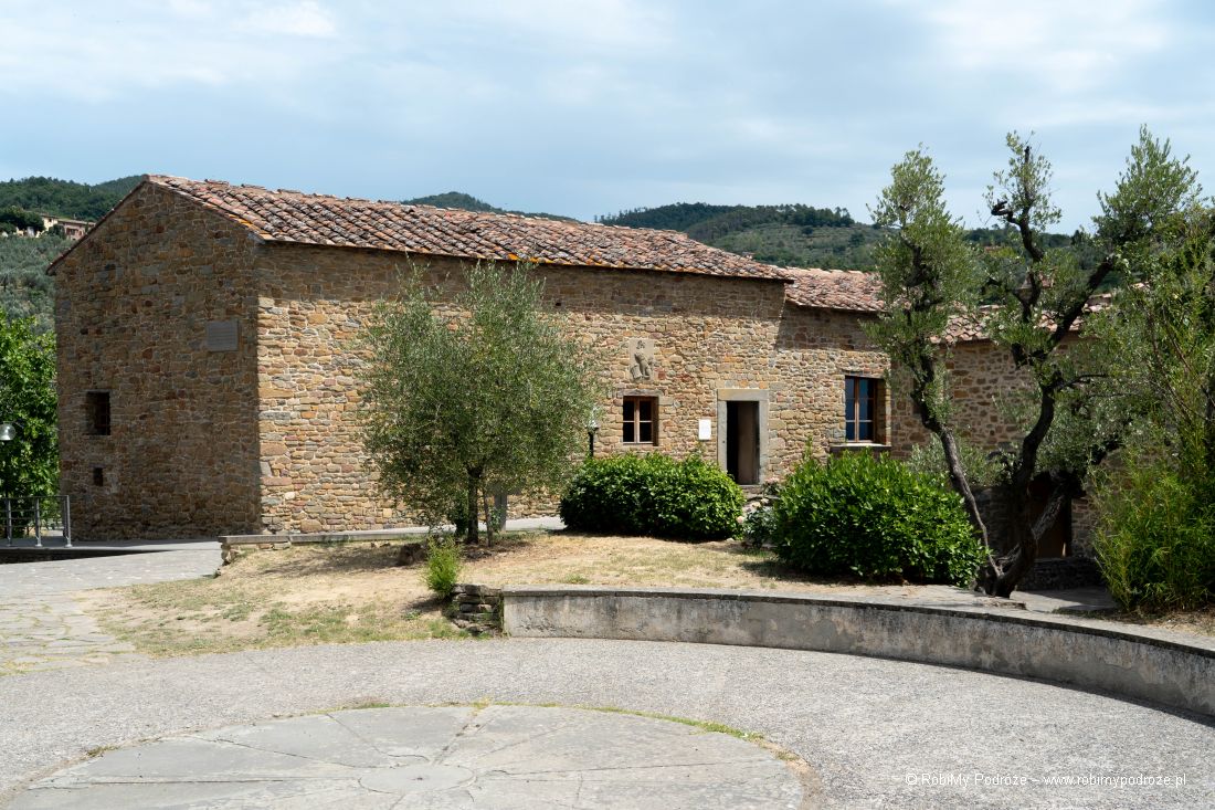 dom Leonarda w Anchiano w Toskanii