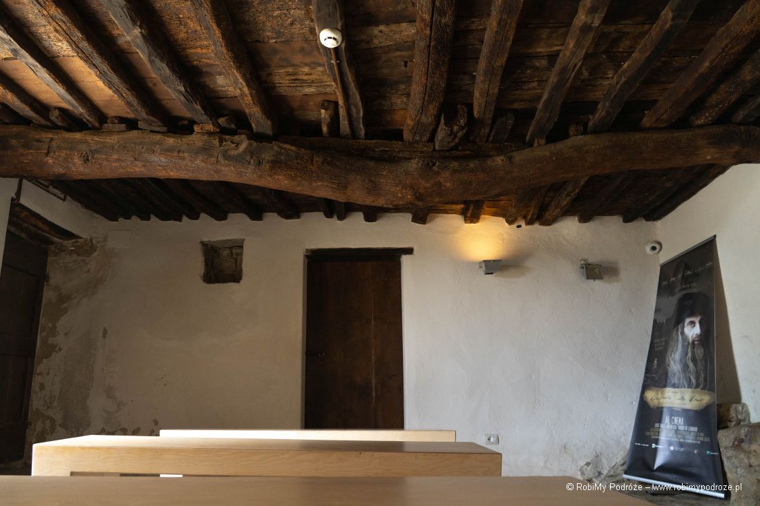wnętrza domu w Anchiano w Toskanii
