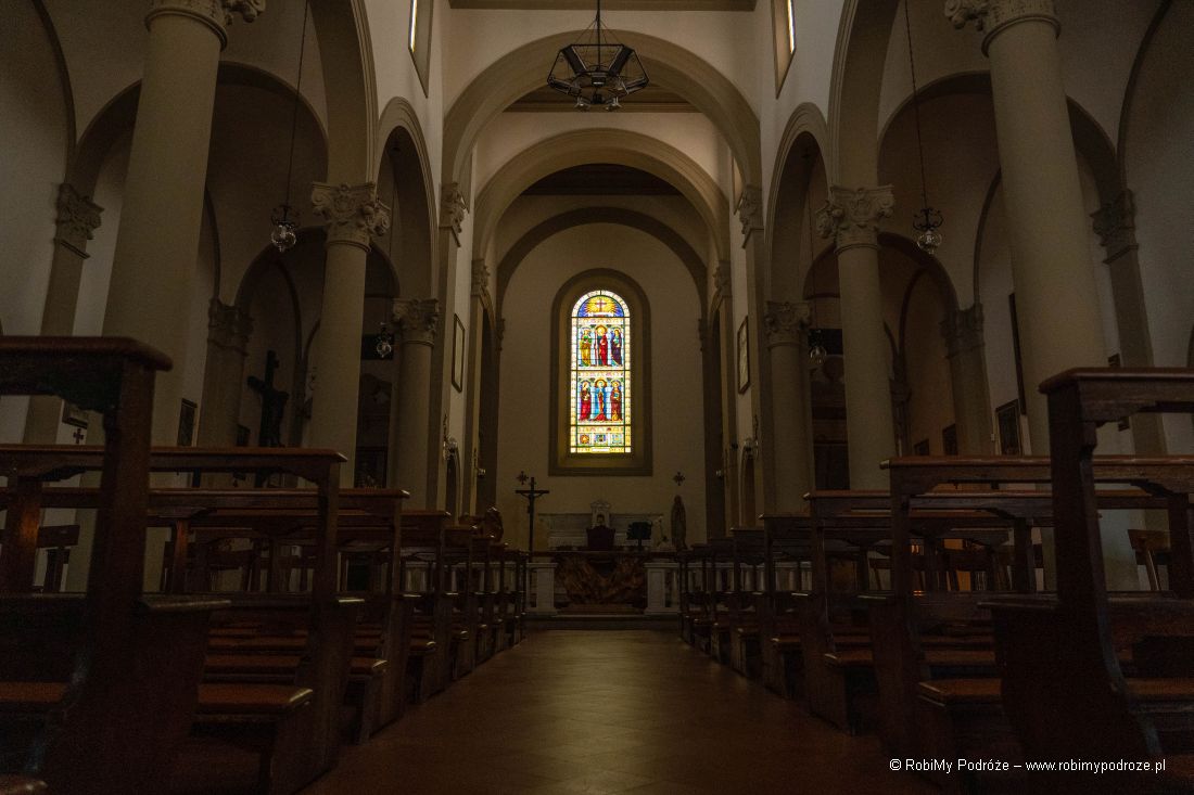wnętrze Santa Croce