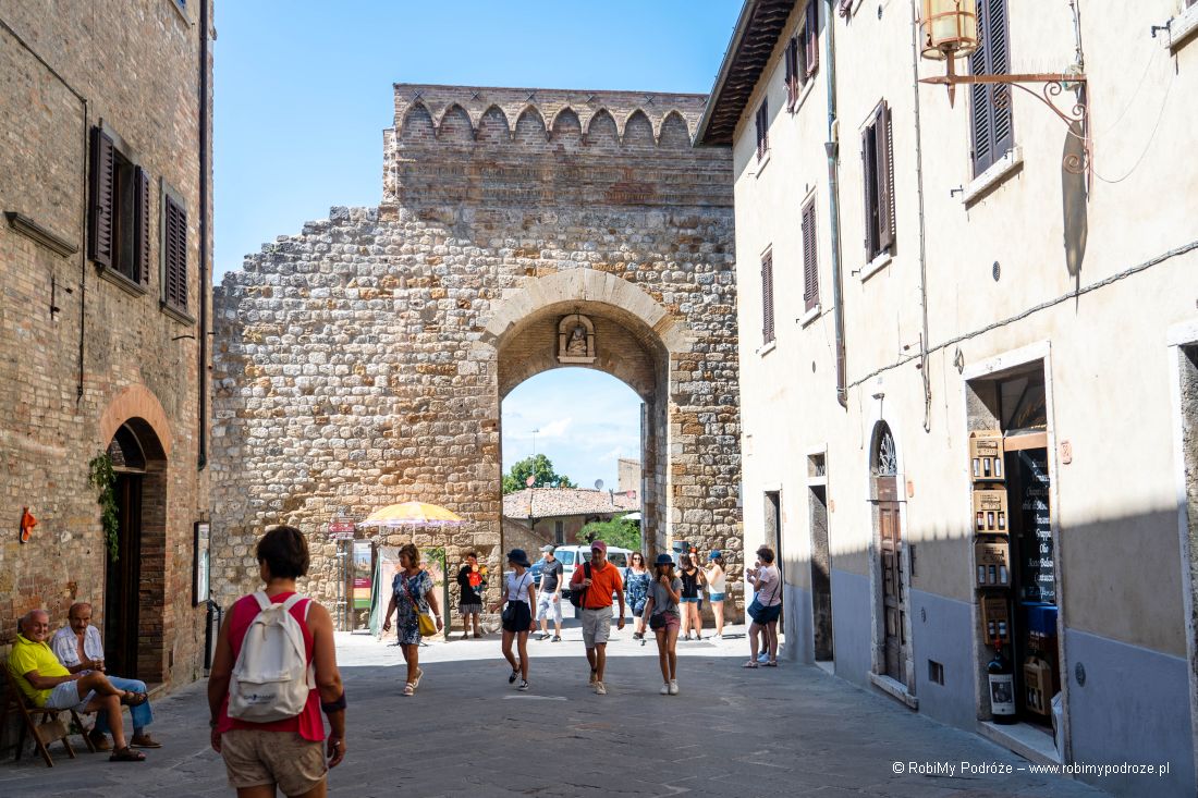 Porta San Matteo w San Gimignano
