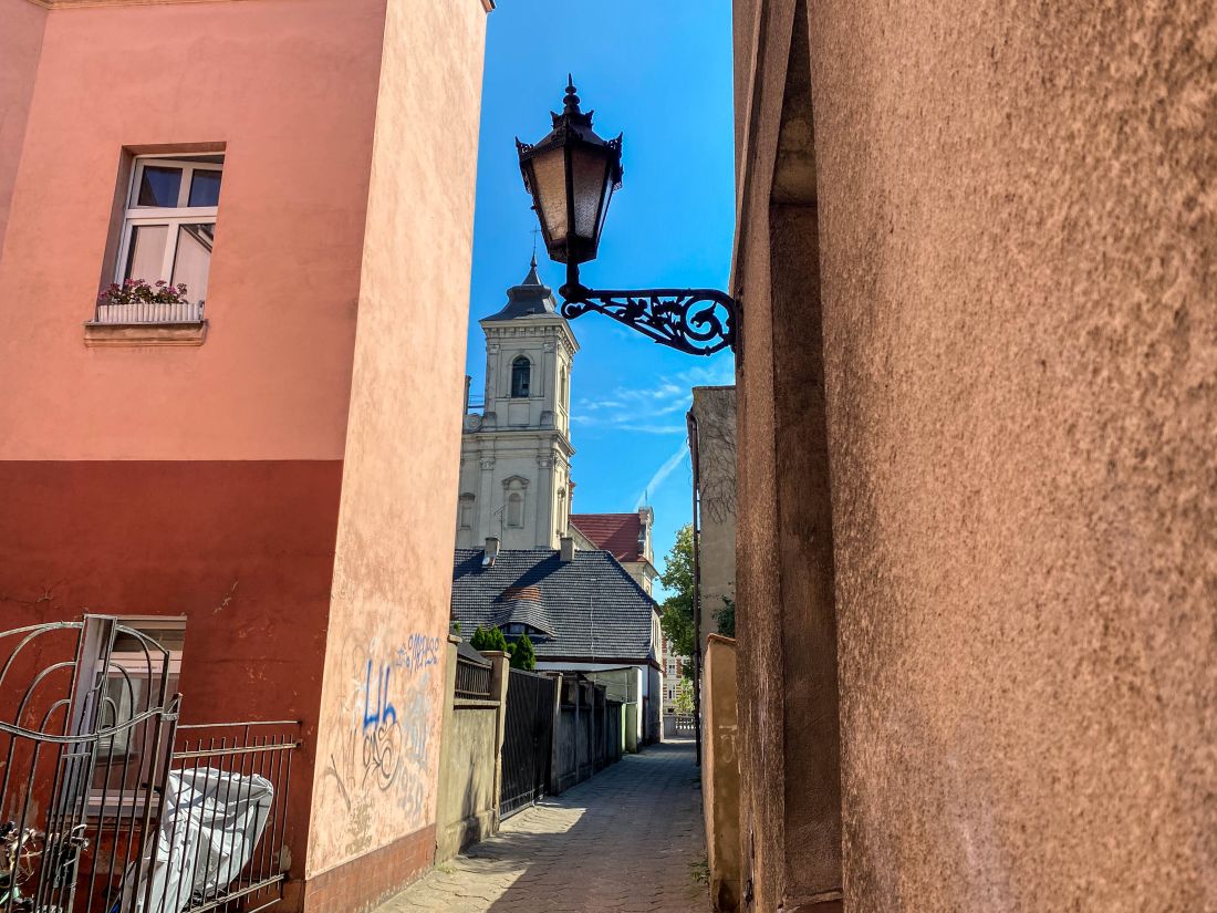 ulica Wąska - śladami Grochowiaka w Lesznie