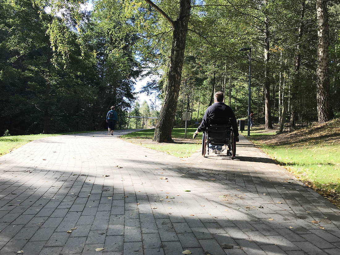 Łynostrada w Olsztynie i jej miejska część dla niepełnosprawnych
