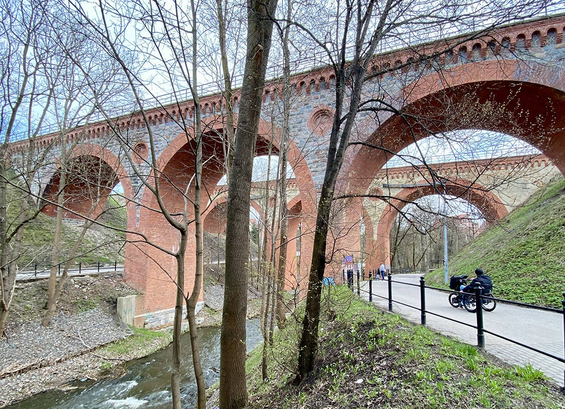 zabytkowe mosty kolejowe w Olsztynie