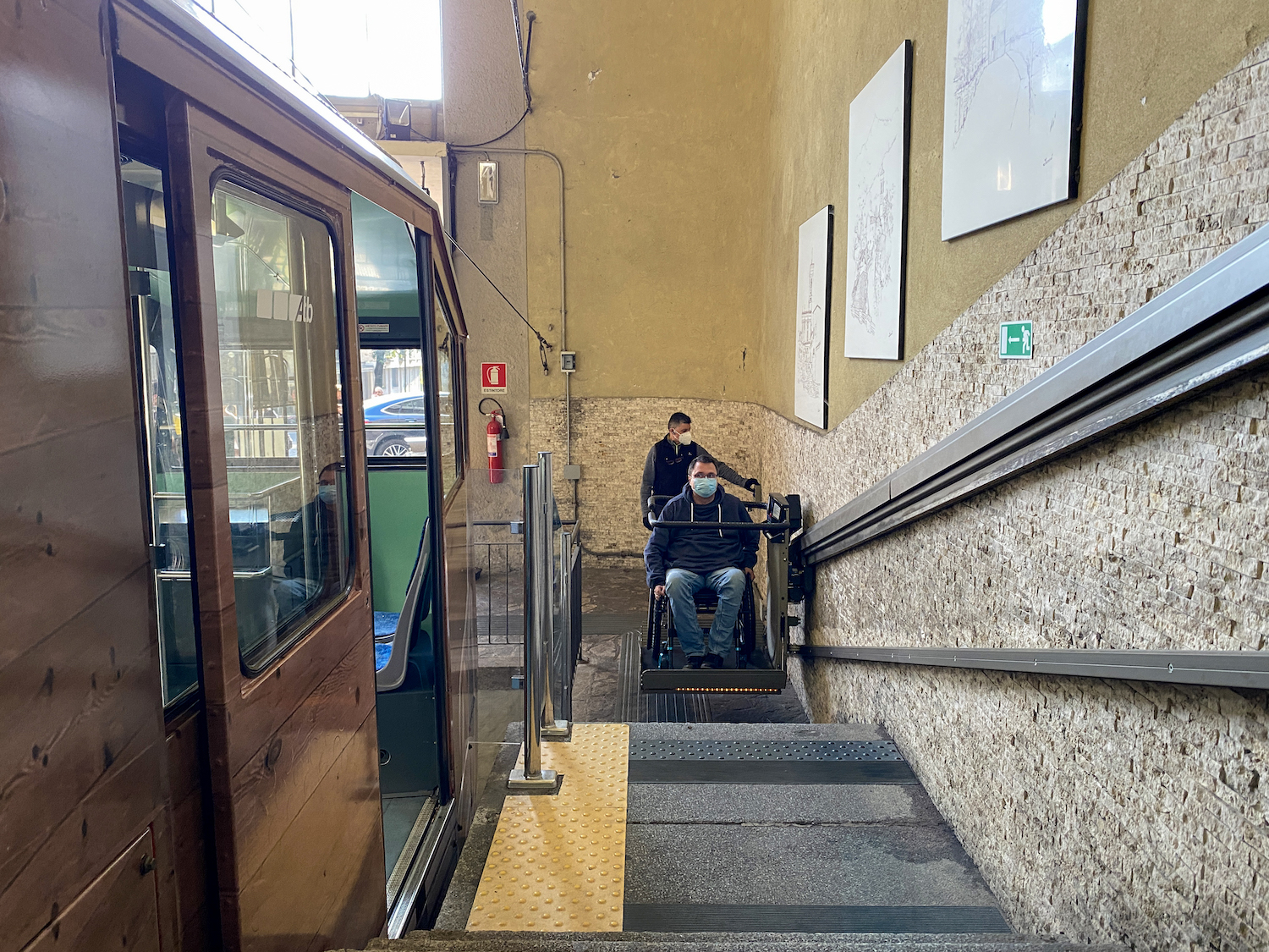 Bergamo dla niepełnosprawnych na wózku