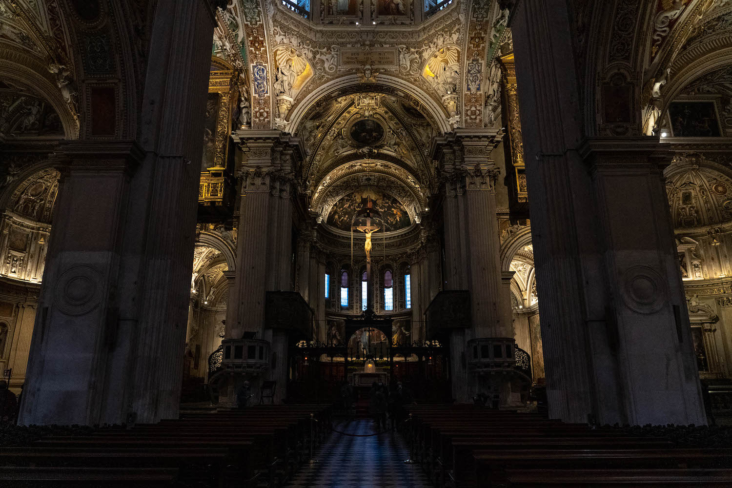 wnętrze Bazyliki Santa Maria Maggiore
