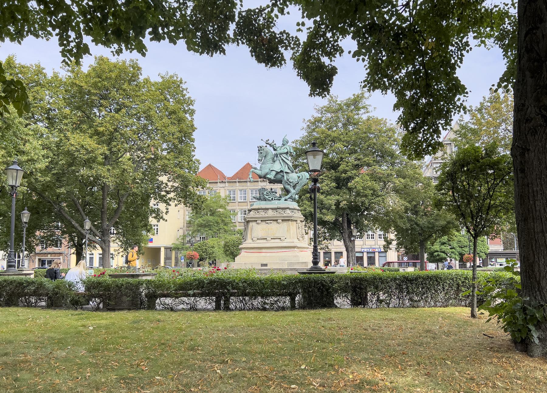 Pomnik Jana III Sobieskiego warto zbaczyć w Gdańsku