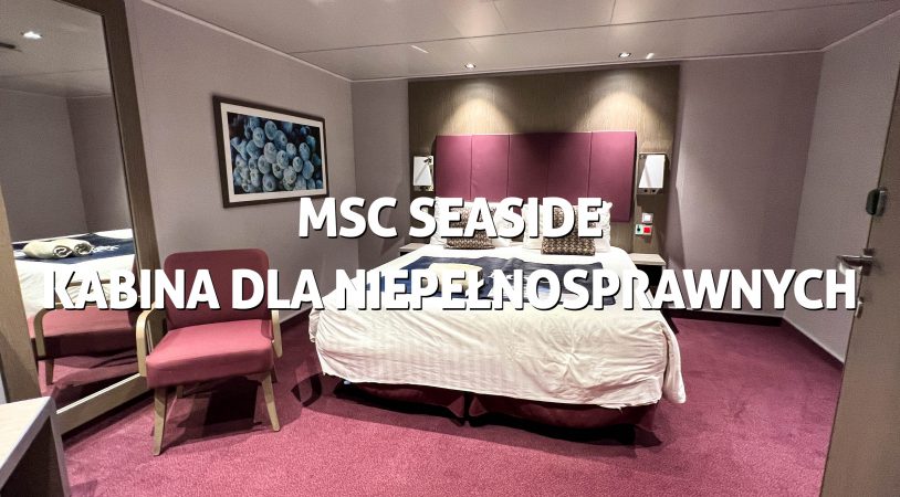 MSC Seaside - kabina dla niepełnosprawnych