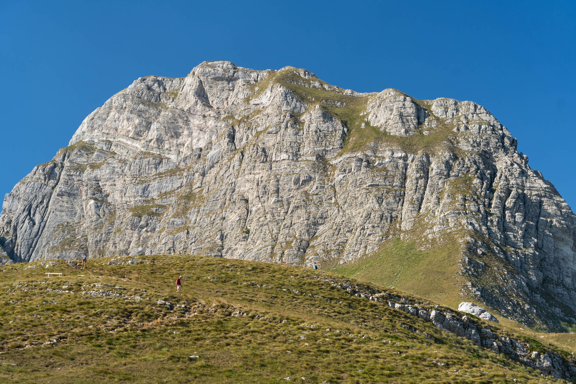 Krajobraz na przełęczy Sedlo w Durmitorze