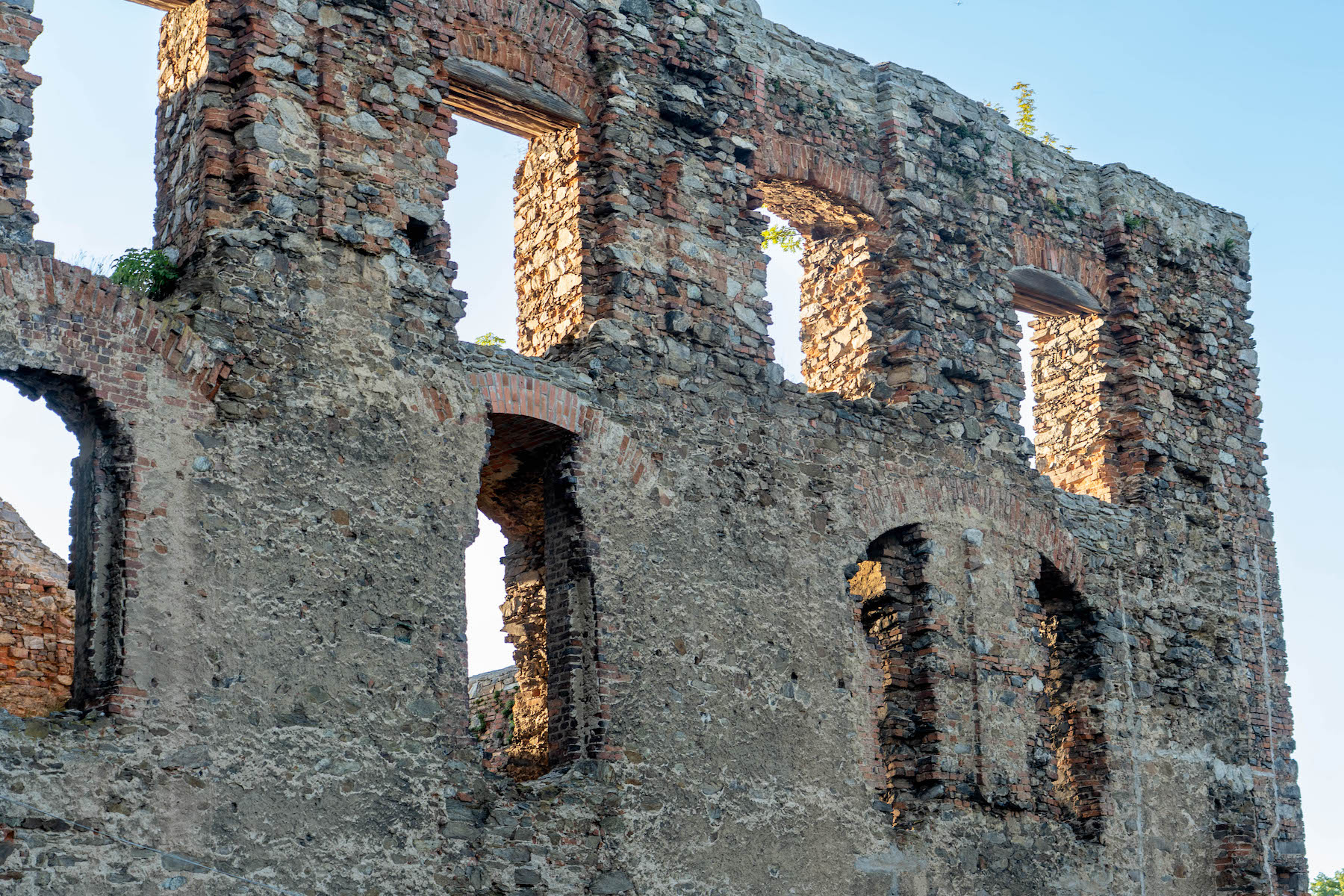 Ruiny zamku w Ząbkowicach