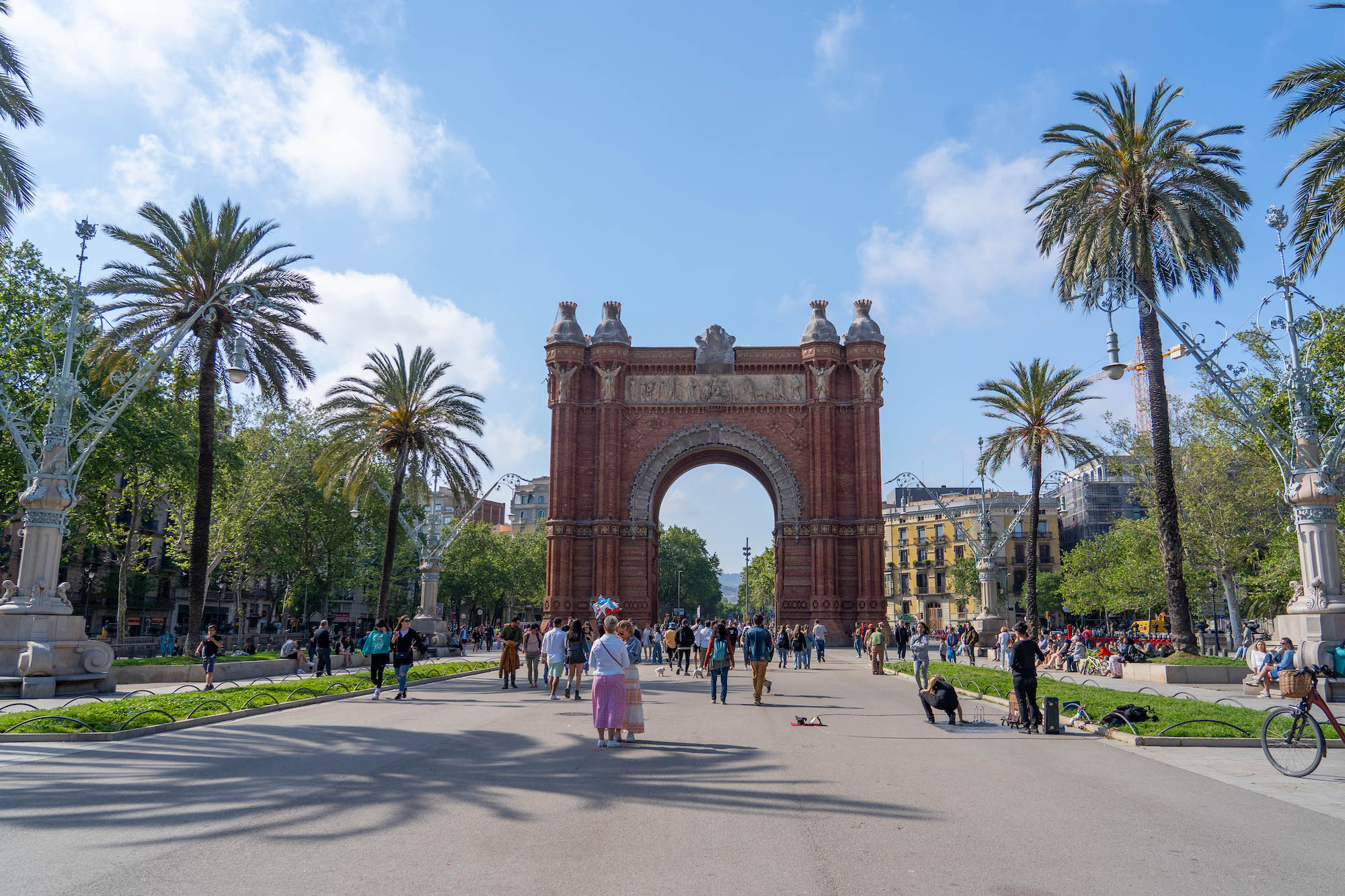 Arc de Tiomfe w Barcelonie