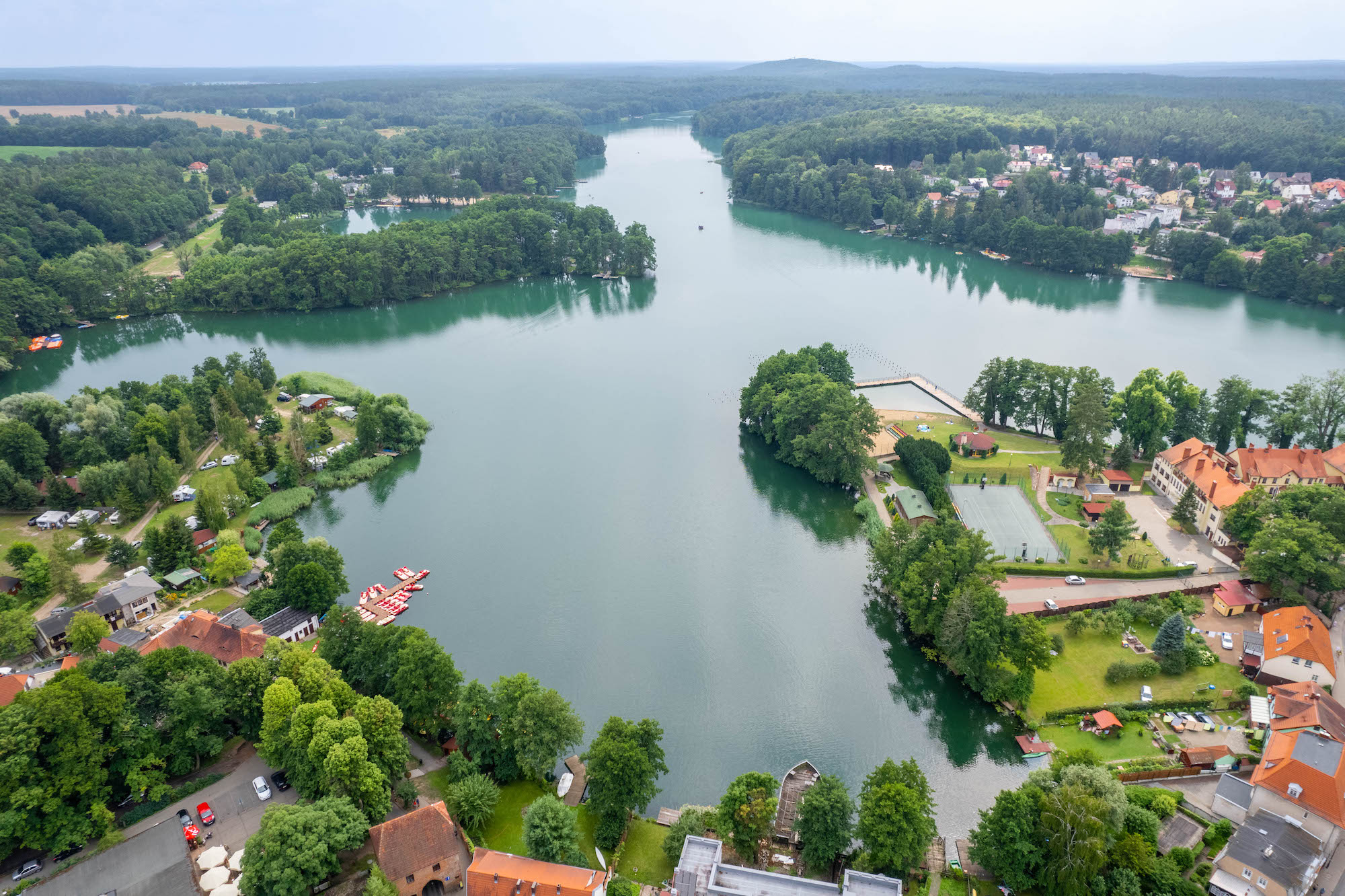 Jezioro Łagowskie i jego atrakcje