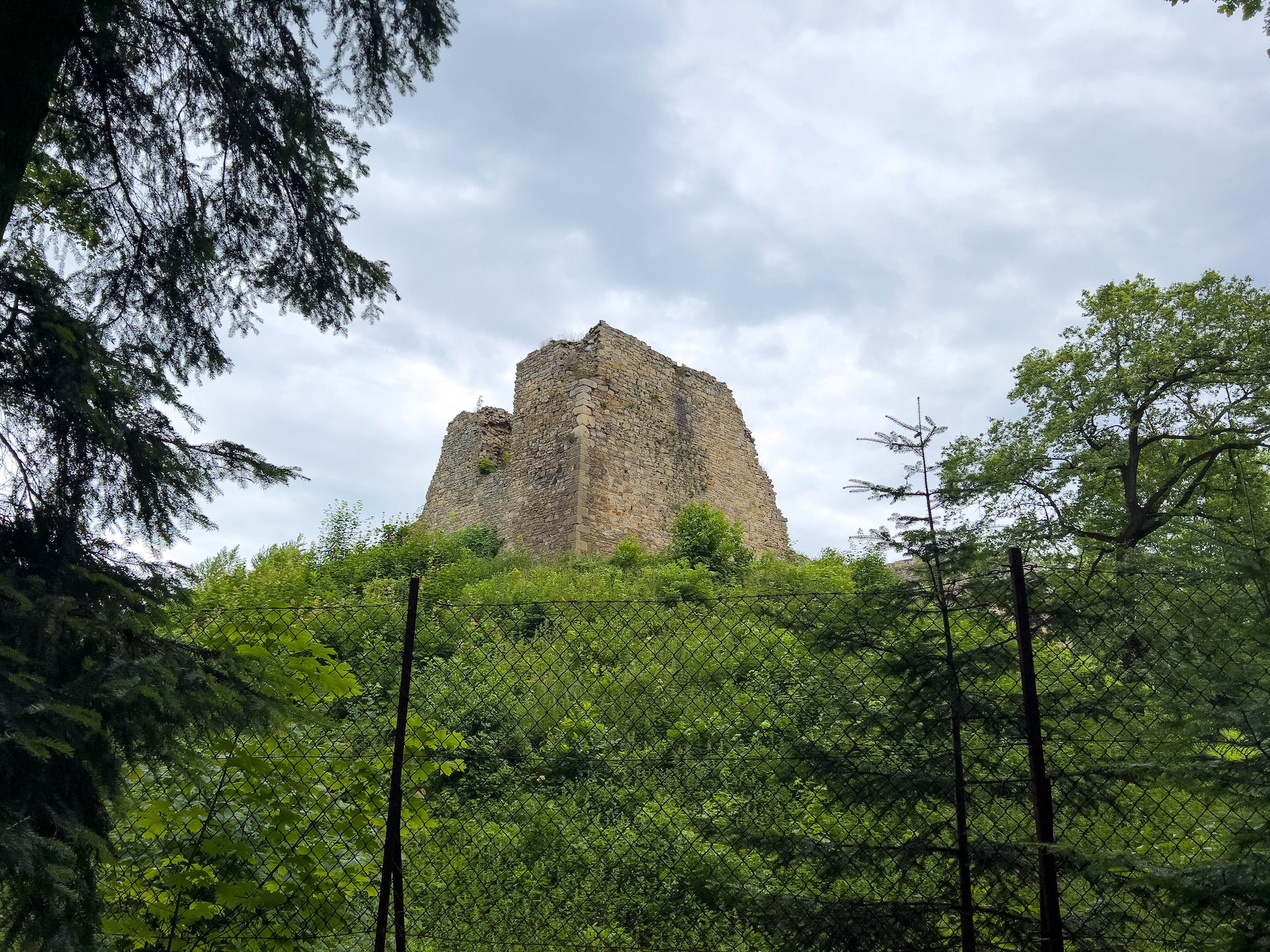 Ruiny zamku - atracje Lanckorony