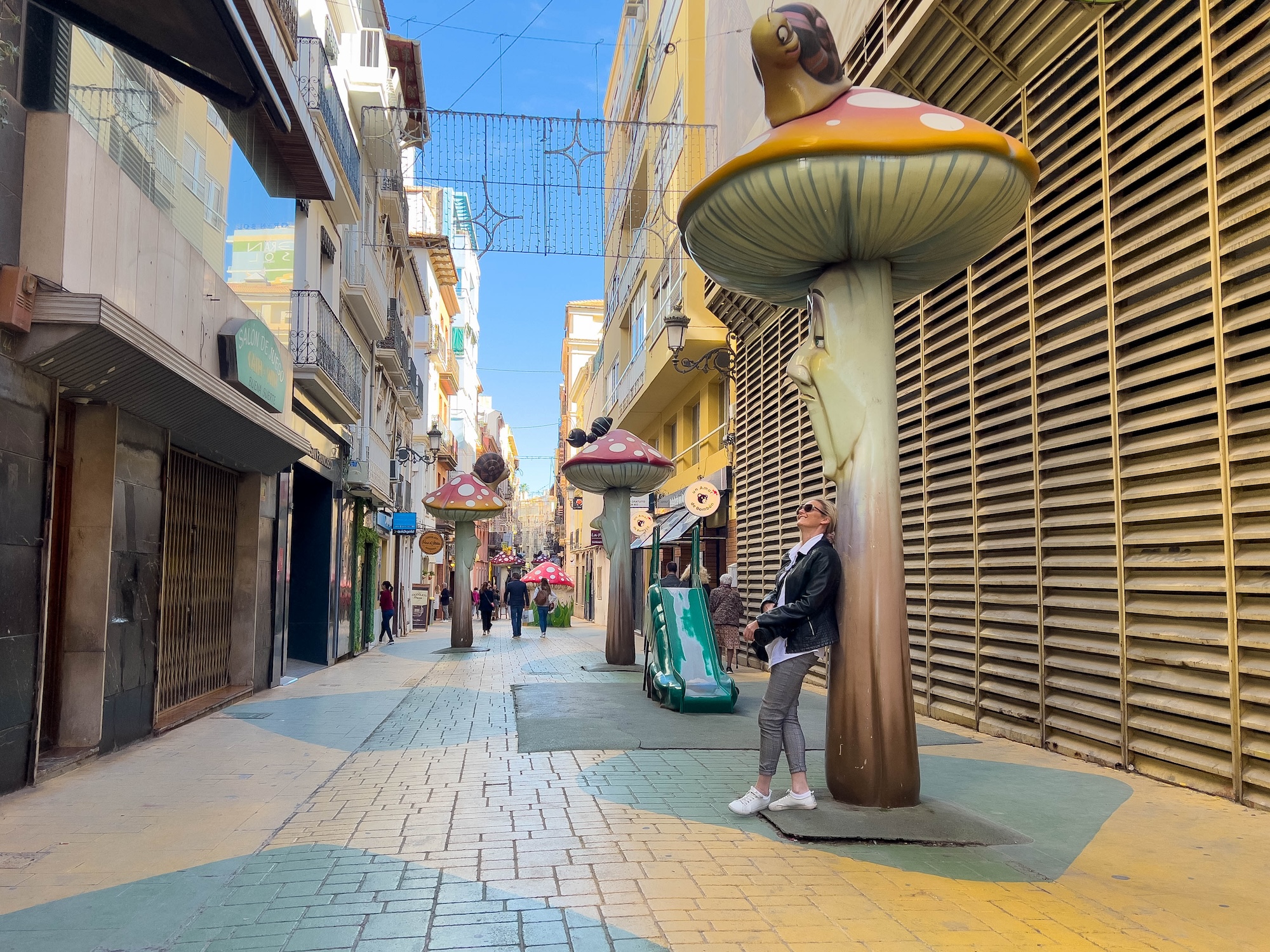 Grzybowa ulica w Alicante