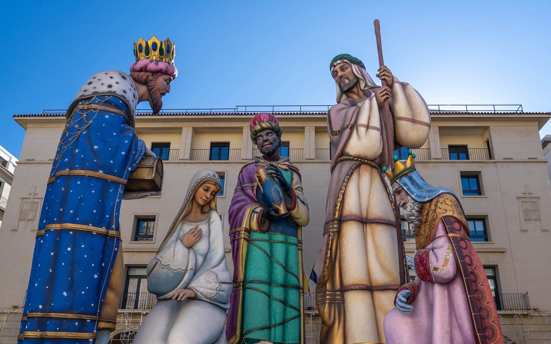 Szopka bożonarodzeniowa w Alicante