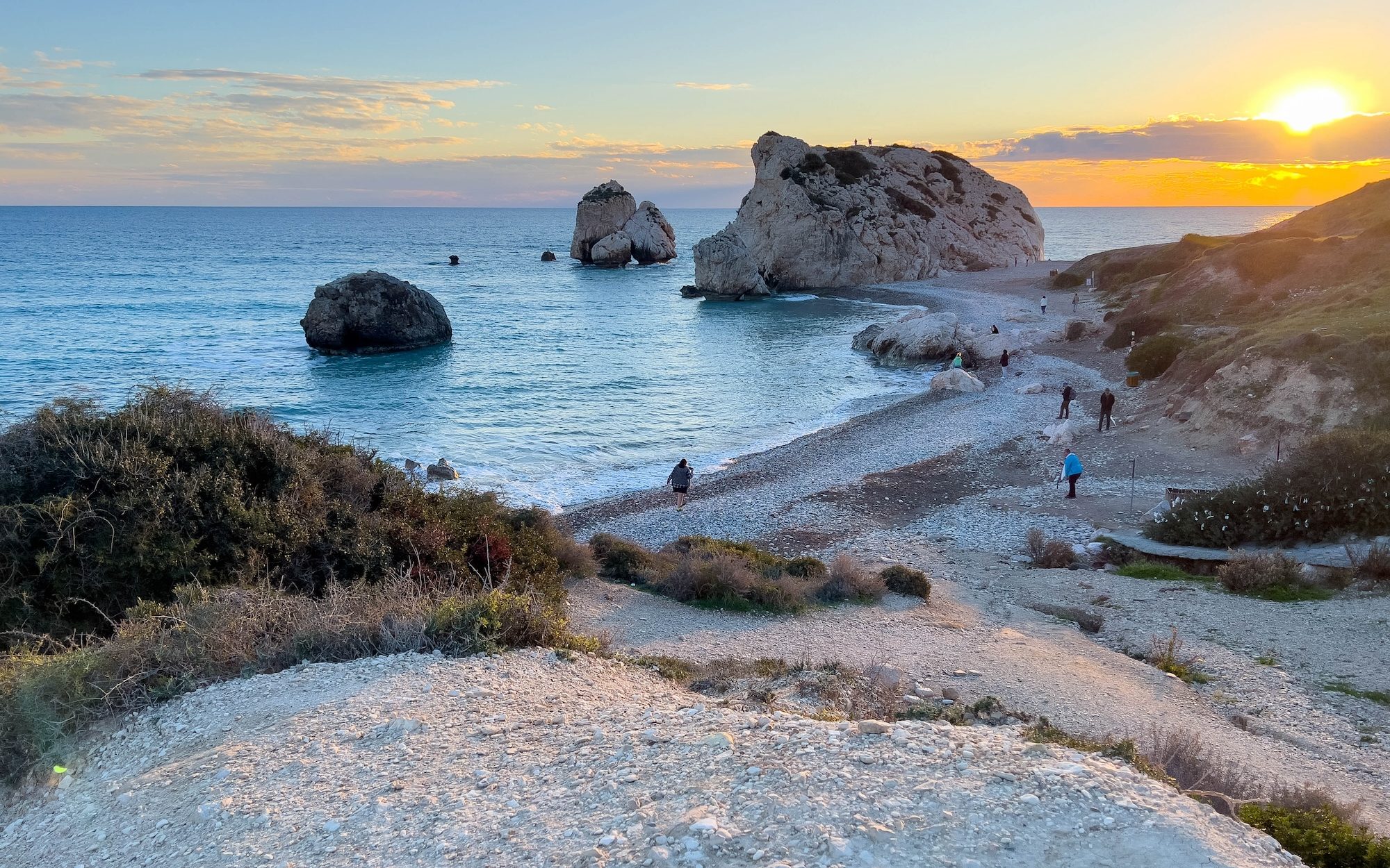 Atrakcje Cypru - skała Afrodyty